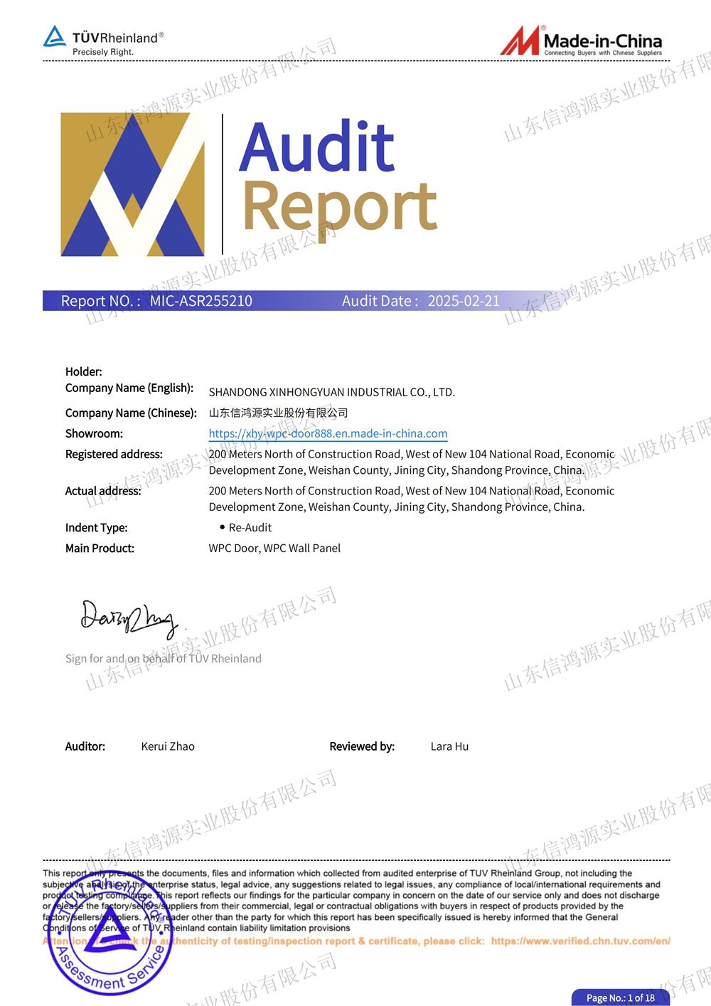 Audit Report